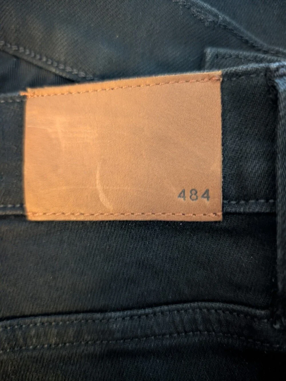 J. Crew 484 Black Jeans Size 33/34